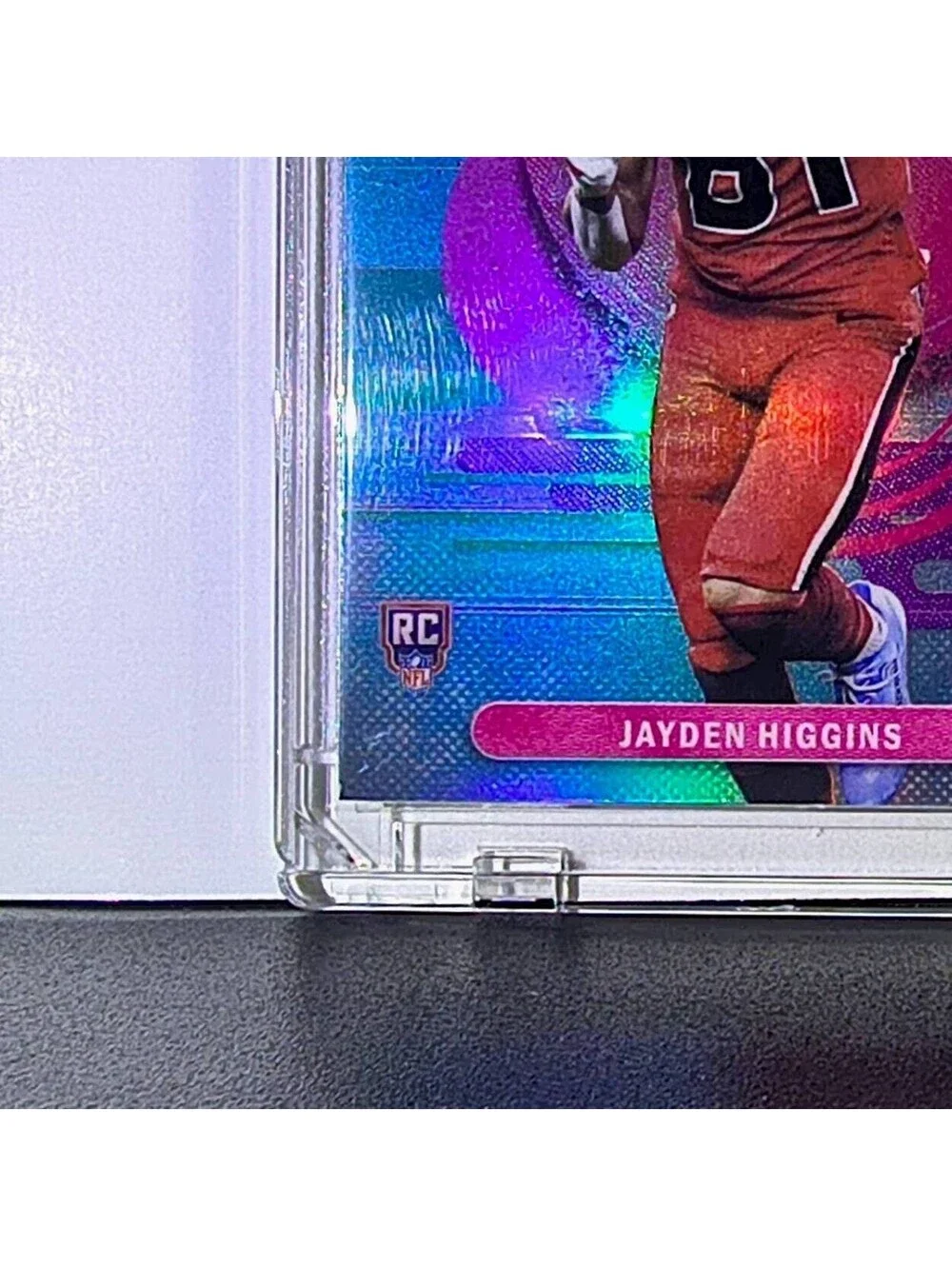 Jayden Higgins Rookie 2025 Topps Finest NFL #118 Uncommon Houston Texans 084/250